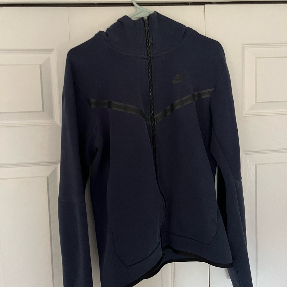 Nike Tech Dark Blue Full-Zip Jacket